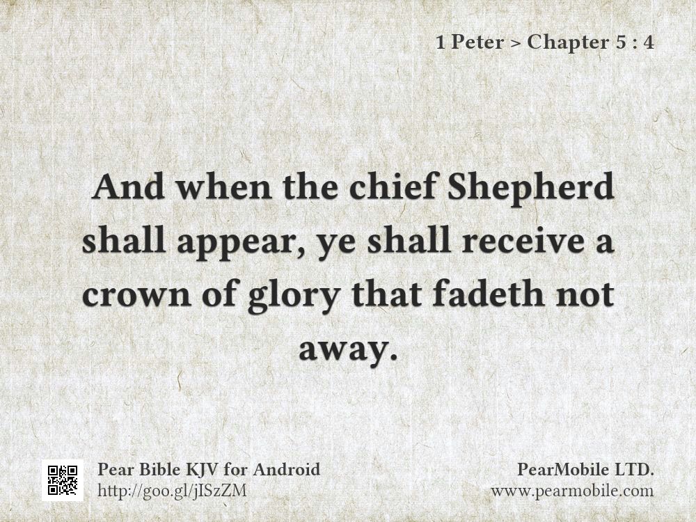 1 Peter, Chapter 5:4